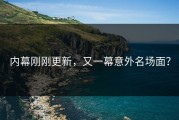 内幕刚刚更新，又一幕意外名场面？