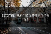 网友炸锅：黑料门背后的痛哭现场曝光！